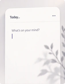 An illustrative private journal with space for your own words.